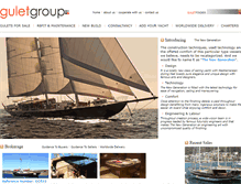 Tablet Screenshot of guletgroup.com